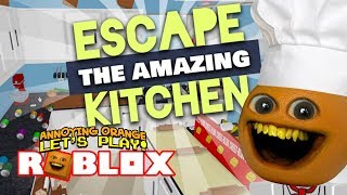 Roblox ESCAPE the AMAZING KITCHEN Obby Annoying Orange [upl. by Lichter]