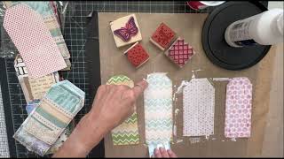 Junk Journal Tags Change Old Paper to New and Useable [upl. by Avie]