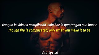 2Pac  Ambitionz az a ridah  Sub Español amp Lyrics [upl. by Lyndel]