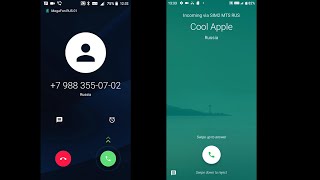 Alcatel 1 vs Alcatel 1S Screen Record Incoming call [upl. by Eelirol]