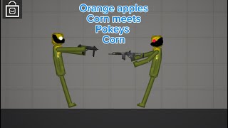 Orangeapple s corn meets POKEYS corn skit [upl. by Gilbert]