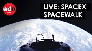 LIVE SpaceX Broadcasts First Commercial Spacewalk in History [upl. by Hecklau73]