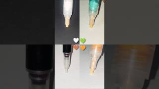 🤍💚🤎🧡marker activation asmrsatisfying markers shorts [upl. by Yhtac]