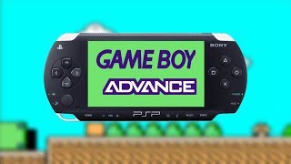 Play GameBoy Advance Games on PSP gPSP Kai Emulator [upl. by Flemings]