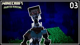 THAT IS NOT STEVE  Minecraft Haunted Horizons Ep3 [upl. by Kcirdor]