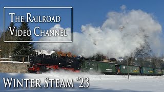 Erzgebirge Winter Steam February 89 2023 [upl. by Yesak]