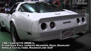 1981 Corvette Exhaust Sound [upl. by Gilcrest]