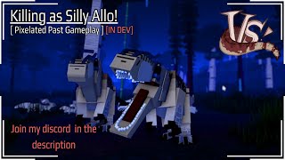 Killing as Silly Allo  Pixelated Past Gameplay  Roblox [upl. by Erasme]