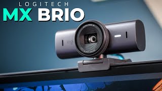 The ADVANCED AI Powered 4K Webcam Logitech MX Brio 4K Webcam [upl. by Oicangi757]