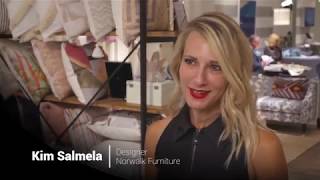 Designer Kim Salmela at Norwalk Furniture [upl. by Blas17]