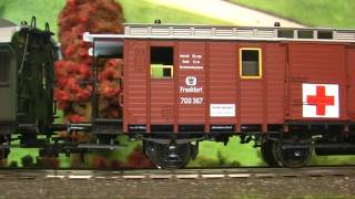 ModellbahnNeuheiten 184 Fleischmann 581110 Lazarettzug 1 [upl. by Aisiat]