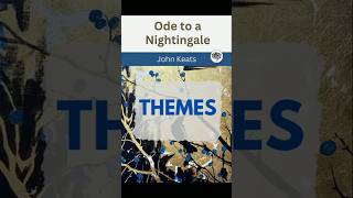 Ode to a Nightingale  John Keats  Themes  MA English notes  youtubeshorts [upl. by Warenne]