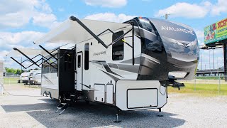 Three bedroom Two Full Bath Luxury Bunkhouse Fifth Wheel  2021 Keystone Avalanche 390DS [upl. by Enar]