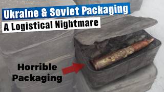 Ukraine Why Soviet Packaging is a Nightmare  Unboxing Edition [upl. by Stockton]