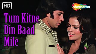 Tum Kitne Din Baad Mile  Amitabh Bachchan amp Zeenat aman  Asha Bhosle amp RD Burman [upl. by Aznerol]