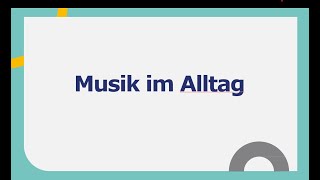 Musik im Alltag I Goethe B2 Präsentation I Teil 1 I Prüfungsvorbereitung [upl. by Rehpotisrhc]