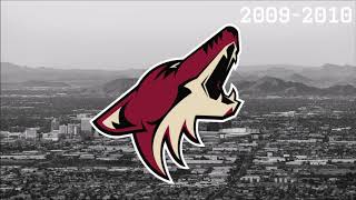 Arizona Coyotes Goal Horn History [upl. by Atiuqaj]