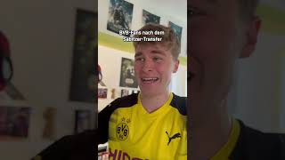 DortmundFans nach dem SabitzerTransfer bvb dortmund fcbayern münchen fussball bundesliga [upl. by Hephzipa]