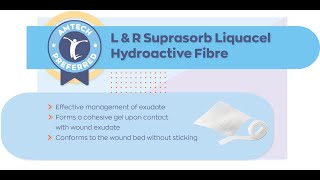 LampR Suprasorb Liquacel Hydroactive Fibre Dressing [upl. by Phenice]