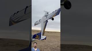 Largest RC plane ✈️ aviation racing flying rally shortsvideo luckyfunny viralshorts [upl. by Cuhp]