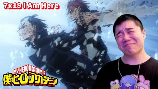 😭😭😭 My Hero Academia 7x19 I Am Here Reaction [upl. by Niko]