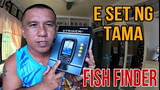 MALAPIT NA ANG PEAK SEASON NG ISDA KAYA KAILANGAN E TAMA ANG SETTINGS NG MGA FISH FINDERS [upl. by Brom]