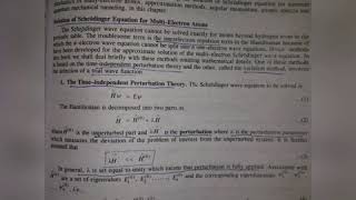 Approximate methods perturbation theory and variation method New Quantum chemistry [upl. by Court]