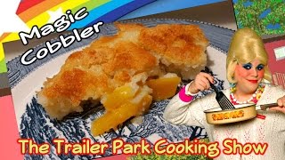 Peach Magic Cobbler Desert [upl. by Ettenad597]