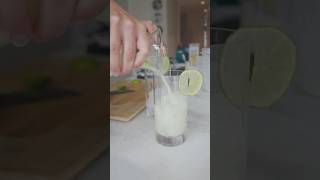 How to make a Brazilian Limeade  Fresh Lime drink recipe [upl. by Ahsikad145]