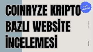 Yepyeni Kripto Websitesi Önincelemesi Is This The EASIEST Way to Make Money Online [upl. by Ginder]