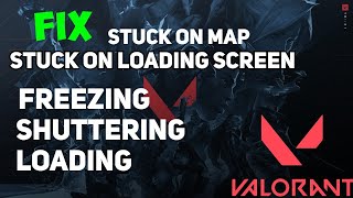 FIX  Valorant Stuck On Loading Screen  Fix Valorant Freezing or Loading Issue [upl. by Ahkos]