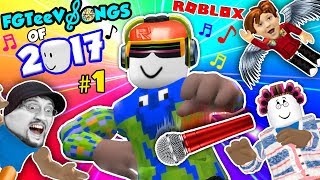 ROBLOX SONGS of 2017 Grandma Get Away FGTEEV Music Video Gameplay Compilation Youtube Rewind [upl. by Dalia]