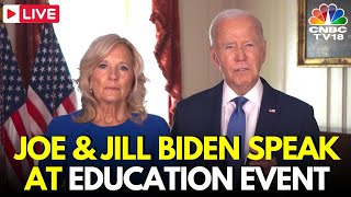 LIVE Joe Biden And Jill Biden Speak At A Classroom To Career Summit  US News LIVE  N18G [upl. by Tersina352]