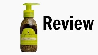 MACADAMIA Healing Oil Treatment REVIEW [upl. by Sabec856]