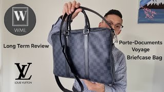 2 Year Review  Louis Vuitton PorteDocuments Voyage Damier Briefcase [upl. by Yeh587]