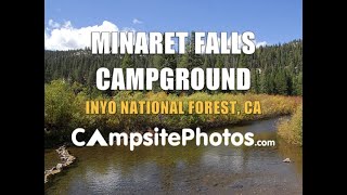 Minaret Falls Campground Inyo National Forest California [upl. by Home]