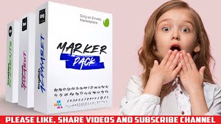 Marker Pack Animated Typeface Font Animation For After Effects [upl. by Sheila]