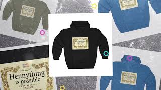 Hennything is Possible Hoodie  Shirt Caviar  BUY NOW [upl. by Eaneg]