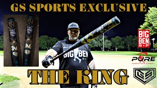 Hitting the GS Sports EXCLUSIVE Pure Sports Technologies quotTHE KINGquot Senior Softball Bat [upl. by Akierdna]