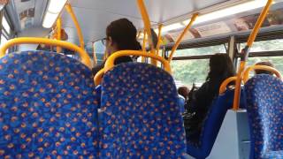 Footage from my route 86 ride from Romford to Stratford [upl. by Everara]