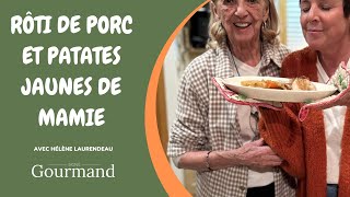 ROTI DE PORC AUX PATATES JAUNES [upl. by Bernj230]