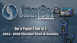 How to Program a Fobik Key to a 2011  2016 Chrysler Town amp Country [upl. by Australia]