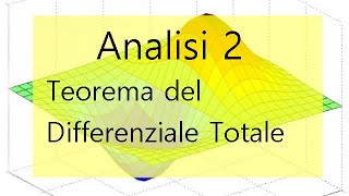 Teorema del Differenziale Totale  Analisi 2 [upl. by Yerffoej]