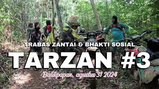 TARZAN 3 BALIKPAPAN trabasindonesiaadventure baksostrail trailborneo enduro [upl. by Tabib]