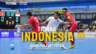 Indonesia berhasil menjadi juara AFF FUTSAL setelah penantian selama 14 tahun [upl. by Dex]