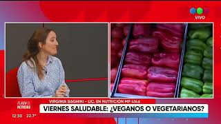 ¿Menú vegetariano o vegano la sugerencia del viernes saludable [upl. by Elleahcim65]