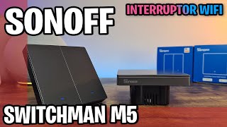 🔴 Nuevo SONOFF SWITCHMAN M5  Interruptor inteligente Wifi Alexa Google Home [upl. by Hildegard314]