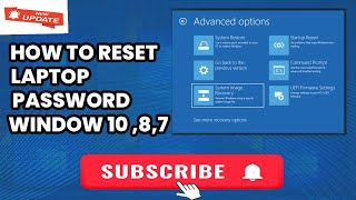 How to easily Reset your Windows 10 Password Window is Locked  Forgot My Password steps by steps [upl. by Ainedrag]