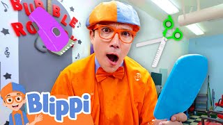 Blippi Gets A Haircut  Blippi  Educational Videos for Kids [upl. by Kessel]