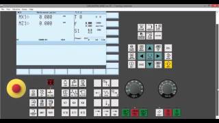 IFSP  Aula de simulação CNC Inicializando o sinutrain 808D [upl. by Nomit]